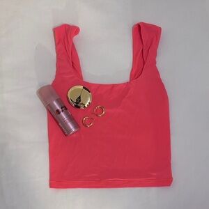 Aerie Smoothiez Coral Sleeveless Top